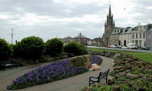 HMS Dasher Memorial in Ardrossan Scotland