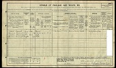 1911 Census - Edward L Bramwell & Florence May Upton