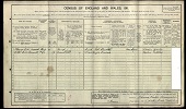 1911 Census - Thomas L Bramwell & Ethel Rose Ewart